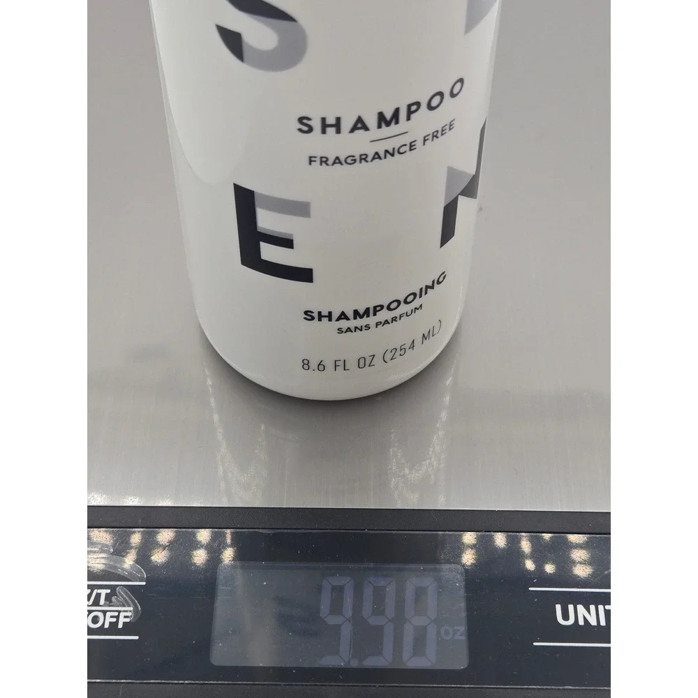 SEEN Fragrance Free Shampoo & Conditioner Set 8.6 fl oz Dermatologist Developed